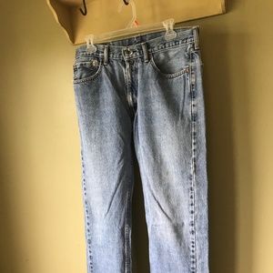 Levi’s, 505, blue jeans